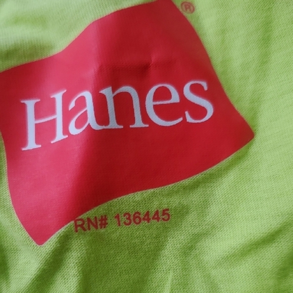 Hanes Pajama Set Green and Pink Floral Delight 60 Cotton 40 Poly - Picture 2 of 5